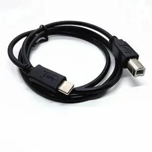 WRIARICH Braided USB-C to USB 2.0 B Printer Cable, Compatible with MacBook, Brother Printers & MIDI Controllers WRIARICH Braided USB-C to USB 2.0 B Printer Cable, Compatible with MacBook, Brother Printers & MIDI Controllers
