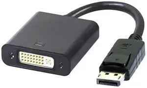 WRIARICH Gold-Plated DisplayPort Male to DVI Female Adapter, DP to DVI Video Converter for PC, Laptop, Monitor & Projector WRIARICH Gold-Plated DisplayPort Male to DVI Female Adapter, DP to DVI Video Converter for PC, Laptop, Monitor & Projector