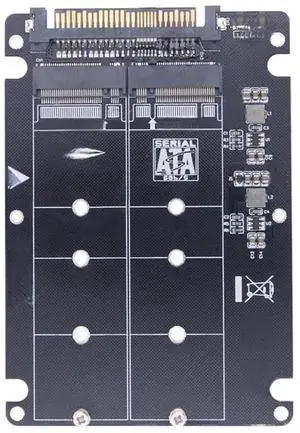 WRIARICH 2 in 1 M.2 to U.2 Adapter, M.2 NVMe M-Key & SATA B-Key NGFF SSD to PCIe U.2 SFF-8639 Converter Card, High Speed PCIe4.0 x4 Adapter for Desktop PC Workstation Server WRIARICH 2 in 1 M.2 to U.2 Adapter, M.2 NVMe M-Key & SATA B-Key NGFF SSD to PCIe U.2 SFF-8639 Converter Card, High Speed PCIe4.0 x4 Adapter for Desktop PC Workstation Server
