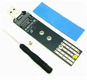 WRIARICH M.2 to USB 3.1 Gen2 SSD Adapter Board with RTL9210B Chip, Dual Protocol Converter for PCIe NVMe & SATA NGFF M.2 SSD (2230/2242/2260/2280) WRIARICH M.2 to USB 3.1 Gen2 SSD Adapter Board with RTL9210B Chip, Dual Protocol Converter for PCIe NVMe & SATA NGFF M.2 SSD (2230/2242/2260/2280)