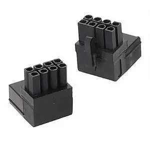WRIARICH 2 Pack 90° Up & Down Angled ATX 8Pin Male to Female GPU Power Port Adapter WRIARICH 2 Pack 90° Up & Down Angled ATX 8Pin Male to Female GPU Power Port Adapter