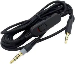 WRIARICH 3.5mm Replacement Audio Cable Black for HyperX Cloud MIX / Cloud Alpha Gaming Headset WRIARICH 3.5mm Replacement Audio Cable Black for HyperX Cloud MIX / Cloud Alpha Gaming Headset