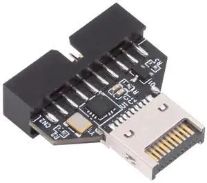WRIARICH USB 3.0 20Pin Header to Type-E IDC Socket Adapter with CH334P Chip, USB 3.1 Front Panel Converter for Desktop Motherboard WRIARICH USB 3.0 20Pin Header to Type-E IDC Socket Adapter with CH334P Chip, USB 3.1 Front Panel Converter for Desktop Motherboard