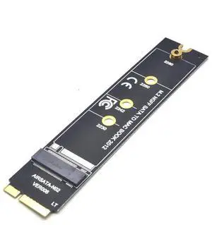 WRIARICH M.2 NGFF SATA SSD Adapter Card, For 2012 MacBook Air A1465 A1466, Riser Card Only (SSD Not Included) WRIARICH M.2 NGFF SATA SSD Adapter Card, For 2012 MacBook Air A1465 A1466, Riser Card Only (SSD Not Included)
