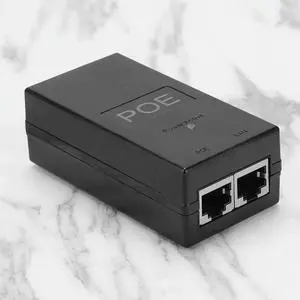 WRIARICH 24V 0.5A 24W POE Power Supply Desktop POE Injector Ethernet DC Adapter for CCTV Security Surveillance Cameras WRIARICH 24V 0.5A 24W POE Power Supply Desktop POE Injector Ethernet DC Adapter for CCTV Security Surveillance Cameras
