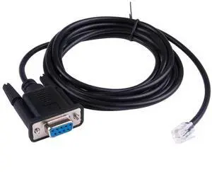 WRIARICH DB9 to RJ22 RS232 Serial Adapter Cable, TLS2200 PC to Printer Communication Cable WRIARICH DB9 to RJ22 RS232 Serial Adapter Cable, TLS2200 PC to Printer Communication Cable