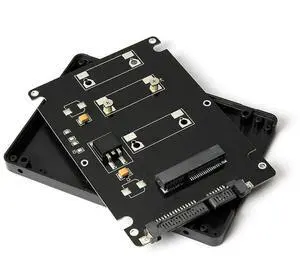 WRIARICH mSATA to SATA 3.0 Adapter Enclosure, Convert mSATA Mini SSD to Standard 2.5 Inch 22Pin SATA Interface WRIARICH mSATA to SATA 3.0 Adapter Enclosure, Convert mSATA Mini SSD to Standard 2.5 Inch 22Pin SATA Interface