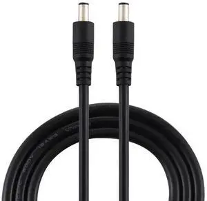 WRIARICH 1m Black 8A 5.5x2.1mm Male to Male DC Power Extension Cable, High Current DC Plug Adapter Cord WRIARICH 1m Black 8A 5.5x2.1mm Male to Male DC Power Extension Cable, High Current DC Plug Adapter Cord