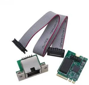 WRIARICH M.2 A+E Key 2.5G Ethernet LAN Card, RTL8125BG Chip M2 A/E to RJ45 COM Port Network Adapter, 2.5G/1G/100Mbps Gigabit NIC for Desktop PC WRIARICH M.2 A+E Key 2.5G Ethernet LAN Card, RTL8125BG Chip M2 A/E to RJ45 COM Port Network Adapter, 2.5G/1G/100Mbps Gigabit NIC for Desktop PC