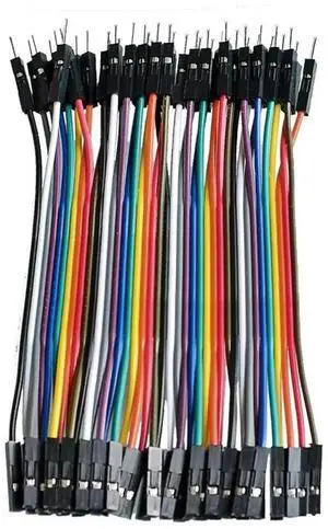WRIARICH 100PCS 10cm 2.54mm 1Pin Male to Female Jumper Wires, 1P-1P Dupont Cable for Arduino Breadboard Electronic DIY Projects WRIARICH 100PCS 10cm 2.54mm 1Pin Male to Female Jumper Wires, 1P-1P Dupont Cable for Arduino Breadboard Electronic DIY Projects