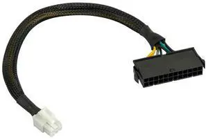 WRIARICH 24 Pin to 6 Pin ATX Power Adapter Cable, Compatible with Dell Inspiron 3470 & Optiplex 3050 3060 3080 3668 5050 5060 5080 7040 7050 7060 7070 7080 WRIARICH 24 Pin to 6 Pin ATX Power Adapter Cable, Compatible with Dell Inspiron 3470 & Optiplex 3050 3060 3080 3668 5050 5060 5080 7040 7050 7060 7070 7080