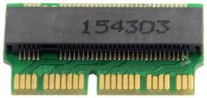 WRIARICH 12+16 Pin M.2 NGFF M-Key SSD Converter Card, NVMe AHCI Storage Upgrade Adapter for 2014 2015 MacBook A1493 A1502 A1465 A1466 WRIARICH 12+16 Pin M.2 NGFF M-Key SSD Converter Card, NVMe AHCI Storage Upgrade Adapter for 2014 2015 MacBook A1493 A1502 A1465 A1466