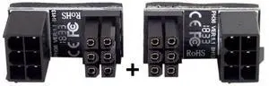 WRIARICH 180 Degree Angled ATX 6Pin Female to Male GPU Power Adapter for Desktop Graphics Cards WRIARICH 180 Degree Angled ATX 6Pin Female to Male GPU Power Adapter for Desktop Graphics Cards