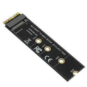 WRIARICH M.2 NVMe SSD Adapter Card, Storage Upgrade Converter for MacBook Air Mid 20132017 (A1465/A1466) WRIARICH M.2 NVMe SSD Adapter Card, Storage Upgrade Converter for MacBook Air Mid 20132017 (A1465/A1466)