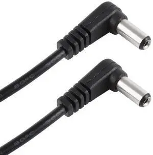 WRIARICH 30cm 5A 5.5x2.1mm Male to Male Right Angle DC Power Cable, 12V-24V High Current DC Extension Cord WRIARICH 30cm 5A 5.5x2.1mm Male to Male Right Angle DC Power Cable, 12V-24V High Current DC Extension Cord