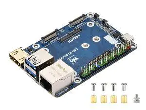 WRIARICH Mini Base Board (B) Compatible with Raspberry Pi Compute Module 5,Suitable for Evaluating The Raspberry Pi CM5 Or Being Integrated Into End Products WRIARICH Mini Base Board (B) Compatible with Raspberry Pi Compute Module 5,Suitable for Evaluating The Raspberry Pi CM5 Or Being Integrated Into End Products