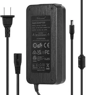 WRIARICH 48V5A GaN Power Supply: High-Efficiency 240W DC Adapter for Home Amplifiers & Audiophile Audio Systems (FCC/CE/RoHS Certified) WRIARICH 48V5A GaN Power Supply: High-Efficiency 240W DC Adapter for Home Amplifiers & Audiophile Audio Systems (FCC/CE/RoHS Certified)