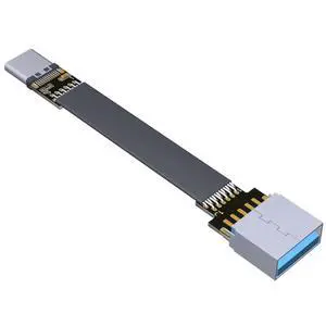 WRIARICH USB3.1 Type C 90 Degree USB C Cable Type A USB 3.0 type-C Fast Charging Data Cable 3A usb chargeable Flexible Flat Cable WRIARICH USB3.1 Type C 90 Degree USB C Cable Type A USB 3.0 type-C Fast Charging Data Cable 3A usb chargeable Flexible Flat Cable