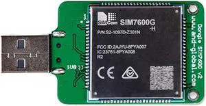WRIARICH SIMCOM SIM7600G H USB Dongle HSPA+ GSM GPRS Edge UMTS LTE 4G Cat4 Module for SIM7600 SIM7500 SIM7600X-H Series WRIARICH SIMCOM SIM7600G H USB Dongle HSPA+ GSM GPRS Edge UMTS LTE 4G Cat4 Module for SIM7600 SIM7500 SIM7600X-H Series
