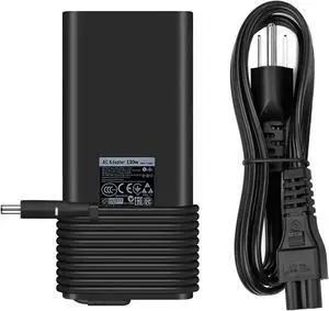 Original 130W AC/DC Adapter Compatible with Dell for Inspiron 15 7510 7500 7501 7590 7591 5420 7610 14 Plus 7430 7420 16 Plus 7620 7630 Laptop PC 130watt Power Supply Cord Battery Charger Cable PSU Original 130W AC/DC Adapter Compatible with Dell for Inspiron 15 7510 7500 7501 7590 7591 5420 7610 14 Plus 7430 7420 16 Plus 7620 7630 Laptop PC 130watt Power Supply Cord Battery Charger Cable PSU
