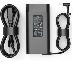 WRIARICH 230W Small 4.5mm Tip Charger Compatible with HP Omen 15 16 17 Gaming Laptop M41303-001 TPN-LA10 Power Supply Adapter Cord WRIARICH 230W Small 4.5mm Tip Charger Compatible with HP Omen 15 16 17 Gaming Laptop M41303-001 TPN-LA10 Power Supply Adapter Cord