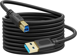 WRIARICH USB 3.0 Cable A Male to B Male 6Ft Superspeed USB 3.0 A-B/A Male to B Male Cable - for Scanner Printers Desktop External Hard Drivers and More(6Ft/2M) WRIARICH USB 3.0 Cable A Male to B Male 6Ft Superspeed USB 3.0 A-B/A Male to B Male Cable - for Scanner Printers Desktop External Hard Drivers and More(6Ft/2M)