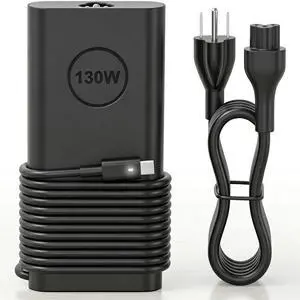 130W USB C Laptop Charger Compatible with Dell XPS 15 17 9575 9500 9510 9520 9530 9700 9710 9720 9730 Precision 5530 5550 5560 5570 5750 5760 5770 Latitude 5401 5411 5501 5511 5520 Power Supply Cord 130W USB C Laptop Charger Compatible with Dell XPS 15 17 9575 9500 9510 9520 9530 9700 9710 9720 9730 Precision 5530 5550 5560 5570 5750 5760 5770 Latitude 5401 5411 5501 5511 5520 Power Supply Cord
