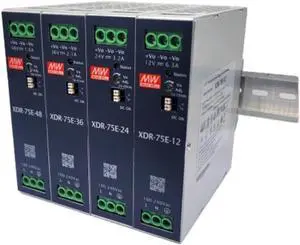 WRIARICH Mean Well XDR-E Power Supply Converter, XDR-75E-24 3.2A Switching Power Supply WRIARICH Mean Well XDR-E Power Supply Converter, XDR-75E-24 3.2A Switching Power Supply