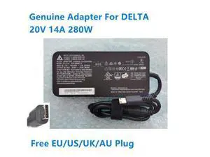 WRIARICH 20V 14A 280W DELTA ADP-280BB B AC Power Adapter For MSI GE66 GE76 GP76 Chicony A18-280P1A Laptop Power Supply Charger WRIARICH 20V 14A 280W DELTA ADP-280BB B AC Power Adapter For MSI GE66 GE76 GP76 Chicony A18-280P1A Laptop Power Supply Charger