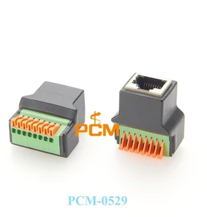 WRIARICH RJ45 terminal block RJ45 Spring terminal block 8 port Network Adapter Connector Cable Ethernet RJ45 Female for CCTV DVR DMX WRIARICH RJ45 terminal block RJ45 Spring terminal block 8 port Network Adapter Connector Cable Ethernet RJ45 Female for CCTV DVR DMX