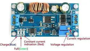 WRIARICH Adjustable Automatic Buck-Boost Module Constant Voltage Constant Current Step Up Step Down Power Supply Module SS56 WRIARICH Adjustable Automatic Buck-Boost Module Constant Voltage Constant Current Step Up Step Down Power Supply Module SS56