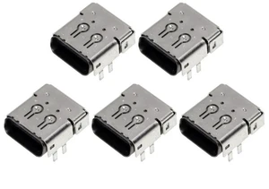 WRIARICH 5pcs Replacement USB C Type-C Charging Port Power Jack Socket Connector for Xbox Series S X Controller Charging Accessory WRIARICH 5pcs Replacement USB C Type-C Charging Port Power Jack Socket Connector for Xbox Series S X Controller Charging Accessory