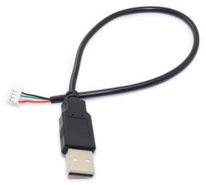 WRIARICH PVC+Brass USB to PH1.5 Extension Cable 30cm/12 Inch PH1.5 Female to USB 2.0 Male WRIARICH PVC+Brass USB to PH1.5 Extension Cable 30cm/12 Inch PH1.5 Female to USB 2.0 Male