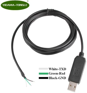WRIARICH PL2303TA USB to 3Pin Wire End RS232 Serial Interface Adapter Cable Compatible for USB-RS232-WE WRIARICH PL2303TA USB to 3Pin Wire End RS232 Serial Interface Adapter Cable Compatible for USB-RS232-WE