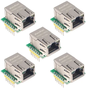 WRIARICH ACEIRMC W5500 SPI to LAN Ethernet Network Module TCP IP STM32 Interface 3.3V 5V for Arduino WIZ820io RC5 (5pcs) WRIARICH ACEIRMC W5500 SPI to LAN Ethernet Network Module TCP IP STM32 Interface 3.3V 5V for Arduino WIZ820io RC5 (5pcs)