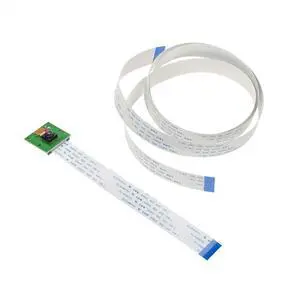 WRIARICH for Raspberry Pi Camera, 5MP OV5647 Webcam, Monitor 3D Printer, with 3.28FT/100CM Long Extension Flex Ribbon Cable for Raspberry Pi 5, 4B, 3B+... WRIARICH for Raspberry Pi Camera, 5MP OV5647 Webcam, Monitor 3D Printer, with 3.28FT/100CM Long Extension Flex Ribbon Cable for Raspberry Pi 5, 4B, 3B+...