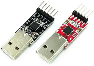 WRIARICH 2PC USB 2.0 to UART TTL 6PIN Module, CP2102 Serial Converter Adapter with 3.3V/5V Dual Power for Arduino ESP32 ESP8266 STM32 WRIARICH 2PC USB 2.0 to UART TTL 6PIN Module, CP2102 Serial Converter Adapter with 3.3V/5V Dual Power for Arduino ESP32 ESP8266 STM32