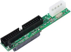 WRIARICH SATA Female to 40Pin Male 3.5" IDE Adapter, IDE Hard Drive to SATA Interface Converter for Desktop PC WRIARICH SATA Female to 40Pin Male 3.5" IDE Adapter, IDE Hard Drive to SATA Interface Converter for Desktop PC