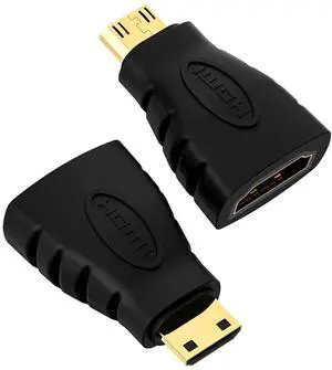 WRIARICH 2-Pack Mini HDMI to HDMI Adapter, Gold-Plated Connectors Supports 4K Video, Compatible with Raspberry Pi, DSLR Cameras, Camcorders, Tablets & Graphics Cards WRIARICH 2-Pack Mini HDMI to HDMI Adapter, Gold-Plated Connectors Supports 4K Video, Compatible with Raspberry Pi, DSLR Cameras, Camcorders, Tablets & Graphics Cards