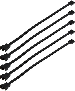 WRIARICH 5 Pack 25cm Braided Molex TX4 4Pin to PWM Fan Extension Cable, 4Pin Molex Power to 2Pin/3Pin/4Pin Case Cooling Fan Adapter Cord WRIARICH 5 Pack 25cm Braided Molex TX4 4Pin to PWM Fan Extension Cable, 4Pin Molex Power to 2Pin/3Pin/4Pin Case Cooling Fan Adapter Cord