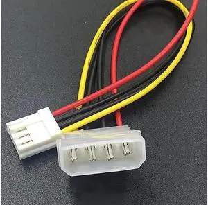WRIARICH 4-Pin IDE Molex to Floppy Drive Power Adapter Cable, PC Large 4P to Small 4P Internal Power Connector Cord WRIARICH 4-Pin IDE Molex to Floppy Drive Power Adapter Cable, PC Large 4P to Small 4P Internal Power Connector Cord
