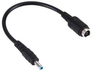 WRIARICH 20cm Laptop DC Power Conversion Cable, 4.5×3.0mm Angled Male to 7.4×5.0mm Female Charging Connector Cord WRIARICH 20cm Laptop DC Power Conversion Cable, 4.5×3.0mm Angled Male to 7.4×5.0mm Female Charging Connector Cord