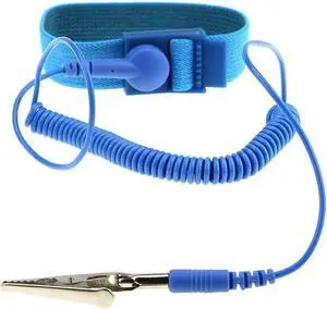 WRIARICH ESD Anti-Static Wrist Strap with Alligator Clip, Static Discharge Wristband for Precision Electronic Repair WRIARICH ESD Anti-Static Wrist Strap with Alligator Clip, Static Discharge Wristband for Precision Electronic Repair