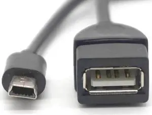WRIARICH 3 Pack Mini USB 5Pin Male to USB2.0 A Female OTG Adapter Cable for Phones, Tablets, Cameras & MP3/MP4 Players WRIARICH 3 Pack Mini USB 5Pin Male to USB2.0 A Female OTG Adapter Cable for Phones, Tablets, Cameras & MP3/MP4 Players