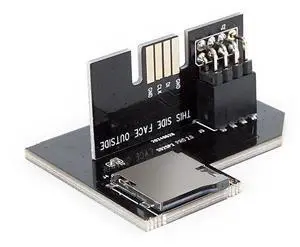 WRIARICH SD2SP2 Pro TF Micro SD Card Reader Adapter Compatible with Nintendo GameCube NGC Serial Port 2 SP2 Memory Card Loader Mod for GC Console WRIARICH SD2SP2 Pro TF Micro SD Card Reader Adapter Compatible with Nintendo GameCube NGC Serial Port 2 SP2 Memory Card Loader Mod for GC Console