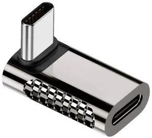 Up/Down 90 Degree USB4 Type C Male to Female Adapter, 20Gbps Data Transfer 100W PD Charging 8K Video Output Elbow Converter Compatible with All USB4, Thunderbolt 3/4, USB-C Laptops & Handheld Game Con Up/Down 90 Degree USB4 Type C Male to Female Adapter, 20Gbps Data Transfer 100W PD Charging 8K Video Output Elbow Converter Compatible with All USB4, Thunderbolt 3/4, USB-C Laptops & Handheld Game Con