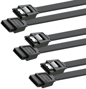 WRIARICH SATA Cable III for SSD HDD Data,3 PCS 6Gbps Straight Angle 15 Inch Sata Data Cable Compatible for SATA Hard Drive CD Driver, CD Writer,Black WRIARICH SATA Cable III for SSD HDD Data,3 PCS 6Gbps Straight Angle 15 Inch Sata Data Cable Compatible for SATA Hard Drive CD Driver, CD Writer,Black