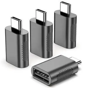 WRIARICH USB A to USB-c Adapter (4 Pack), USB to USBC Converter, A to Usbc Adapter Compatible with MacBook Pro, Chromebook, Surface Book, Cellphon, Thunderbolt 4/3 and More Type C Devices WRIARICH USB A to USB-c Adapter (4 Pack), USB to USBC Converter, A to Usbc Adapter Compatible with MacBook Pro, Chromebook, Surface Book, Cellphon, Thunderbolt 4/3 and More Type C Devices