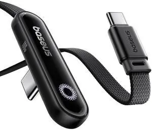 Baseus USB C Cable, 100W 5A Fast Charging Right Angle USB C Cable, USB C to USB C Charger Cable with Atmosphere Light, Type C Cable for iPhone 16 15 Pro Plus Pro Max, Galaxy S24/S23, MacBook (6.6ft) Baseus USB C Cable, 100W 5A Fast Charging Right Angle USB C Cable, USB C to USB C Charger Cable with Atmosphere Light, Type C Cable for iPhone 16 15 Pro Plus Pro Max, Galaxy S24/S23, MacBook (6.6ft)