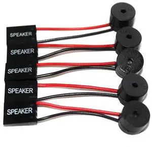 WRIARICH 5 Pcs Speaker Cables Mini Plug Speaker For PC Interanal Computer Motherboard Speaker Mini Onboard Case Buzzer Board Beep Alarm Speaker Kit WRIARICH 5 Pcs Speaker Cables Mini Plug Speaker For PC Interanal Computer Motherboard Speaker Mini Onboard Case Buzzer Board Beep Alarm Speaker Kit
